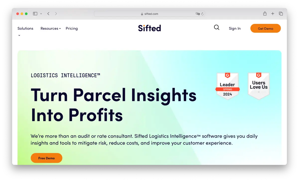 sifted parcel audit software