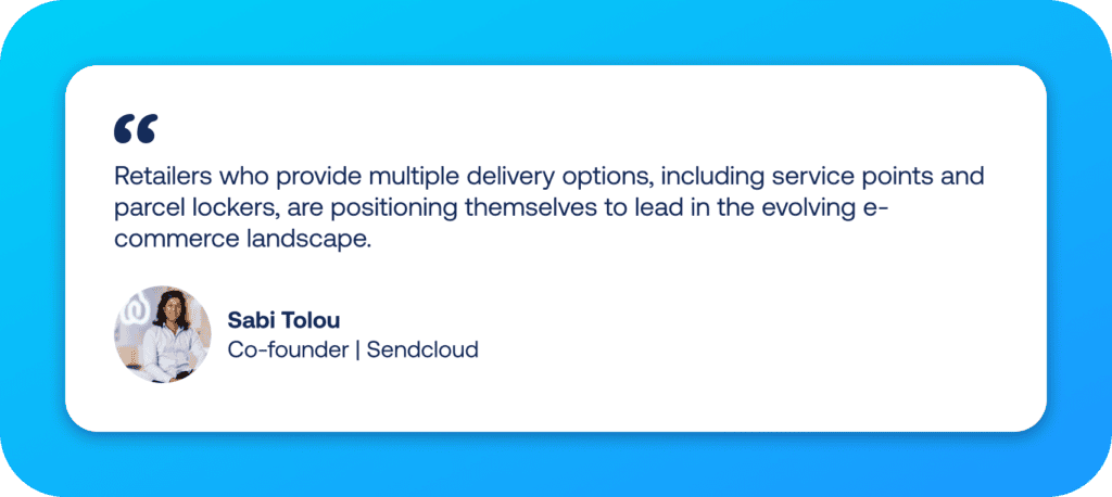 E-commerce Trends 2025, a quote by Sabi Tolou, Co-founder